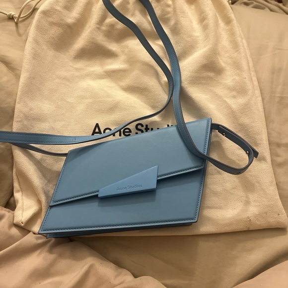 Acne studios distortion mini bag azure - Picture 2 of 4